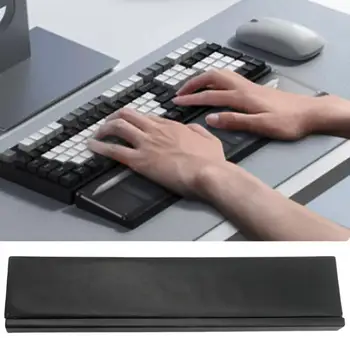 Мягкая эластичная подушка для запястья, эргономичная клавиатура с эффектом памяти, накладка для запястья с футляром для хранения, противоскользящая резиновая основа, рабочий стол для компьютера
