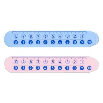 Калькулятор сложения и вычитания чисел, соответствующий цифровой линейке для разложения
